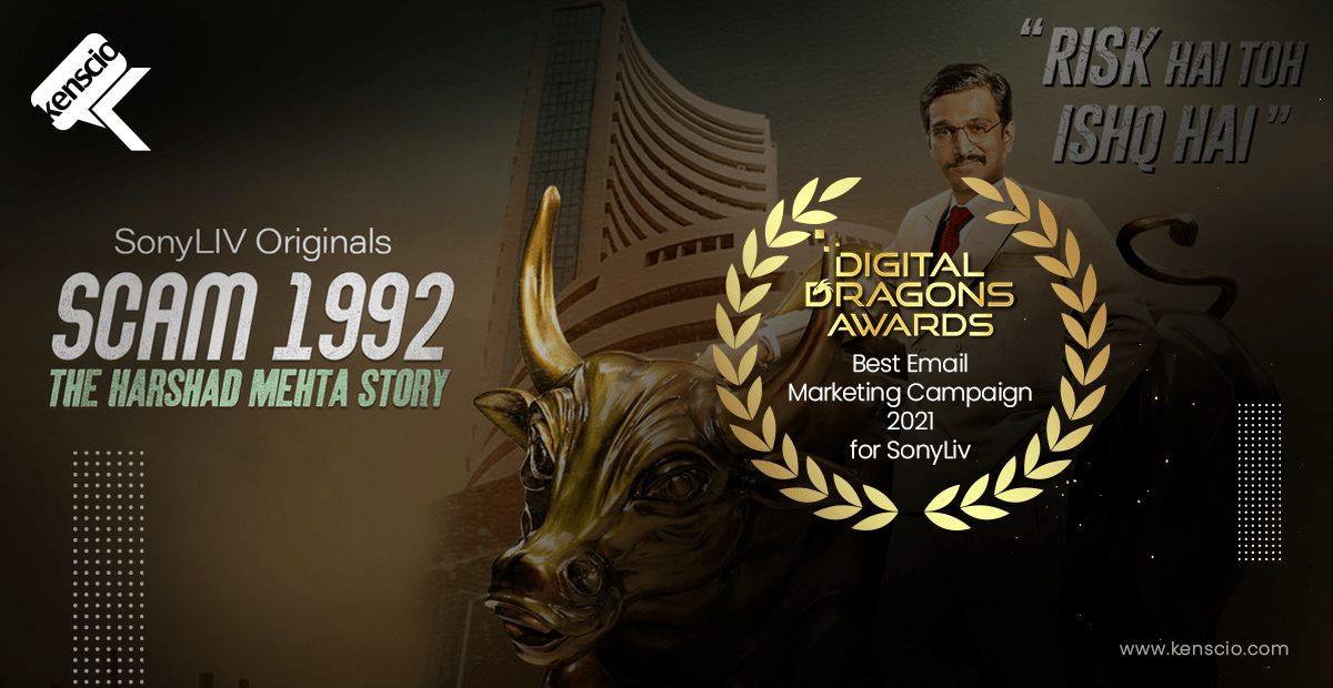 Digital Dragon Awards 2021 for Best Email Marketing Campaign SonyLiv