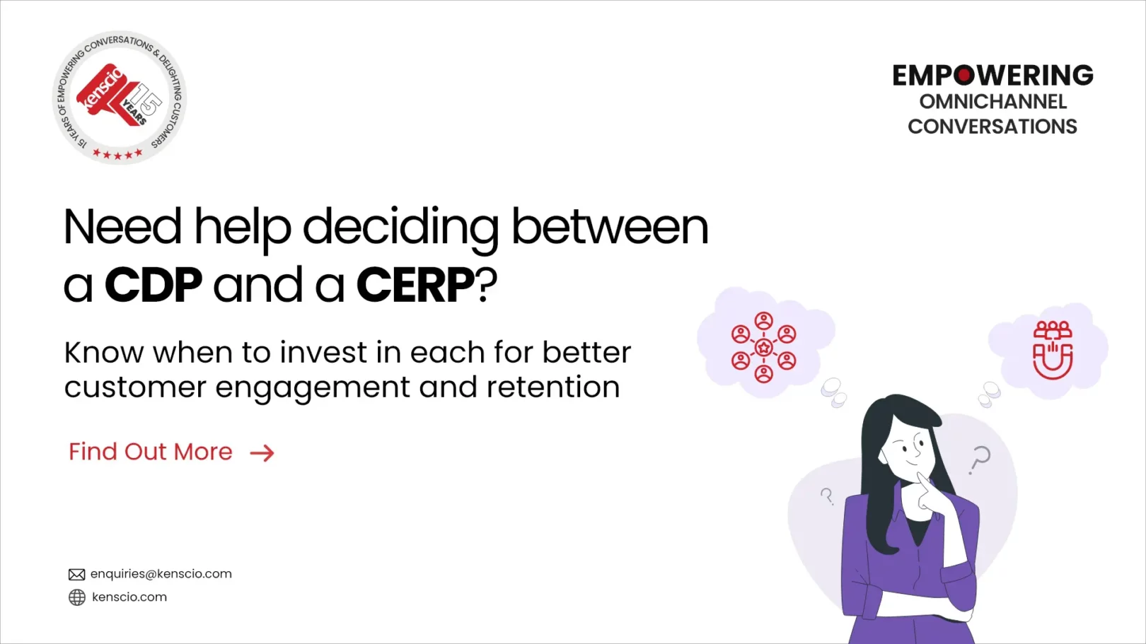 Choosing between CDP and CERP