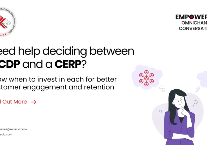 Choosing between CDP and CERP