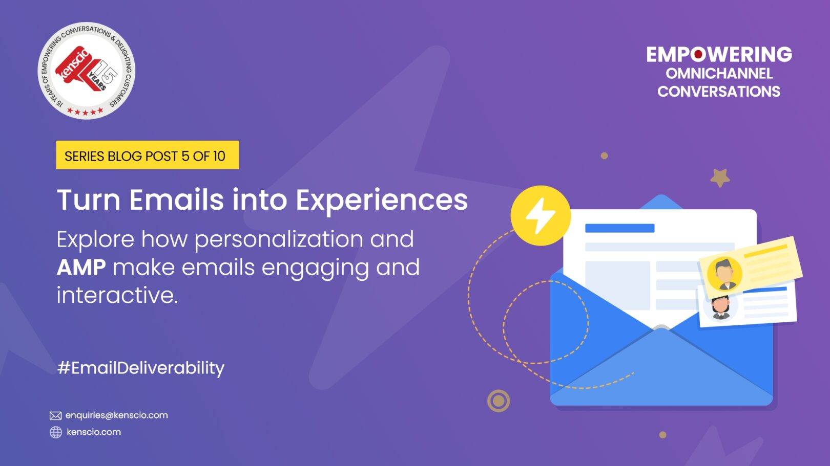 Learn how dynamic content and AMP create emails that stand out, engage, and convert