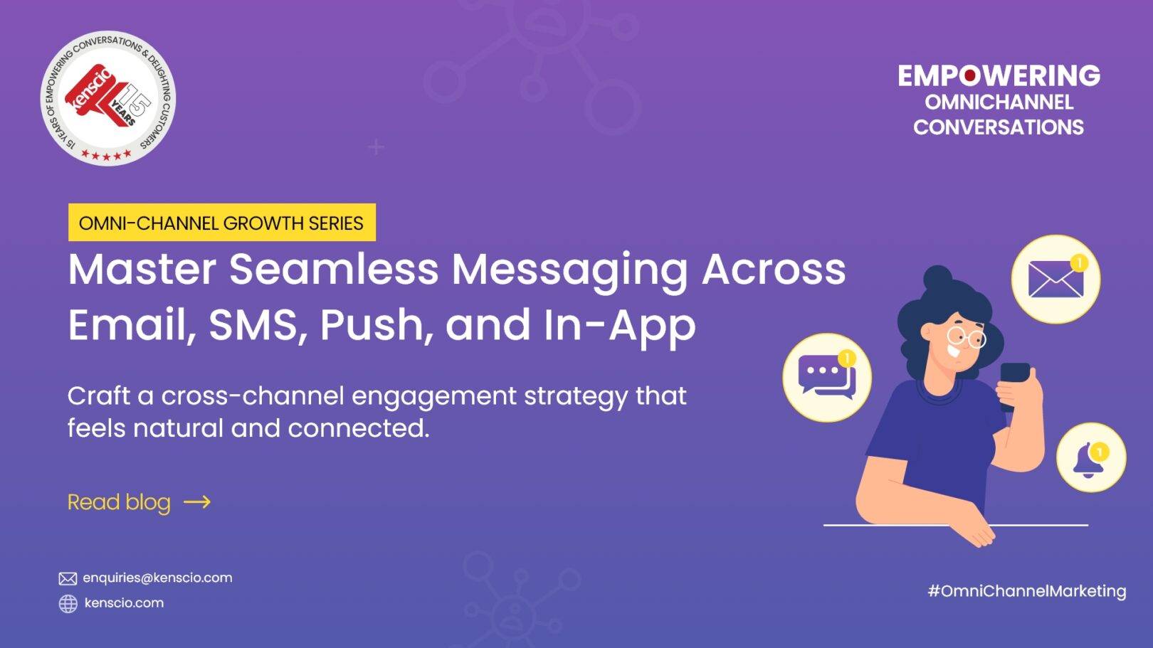 Integrate SMS, Push, and In-App for Cross-channel