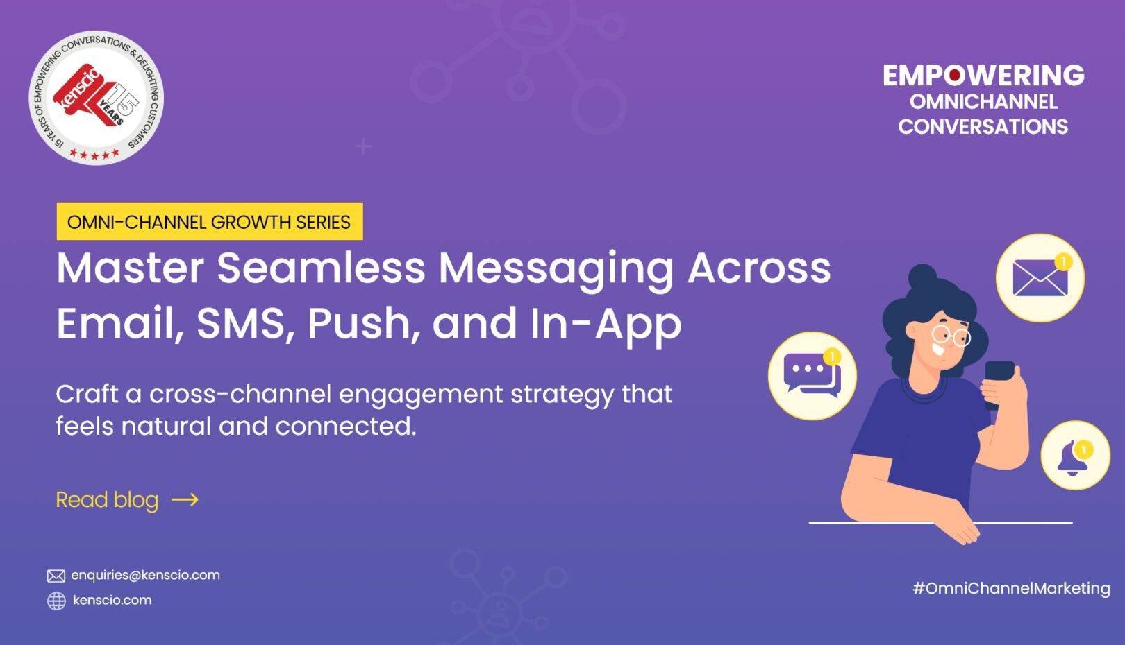 Integrate SMS, Push, and In-App for Cross-channel